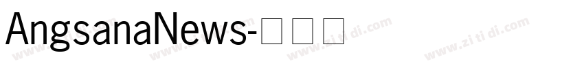 AngsanaNews字体转换