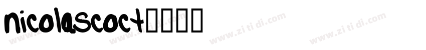 nicolascoct字体转换