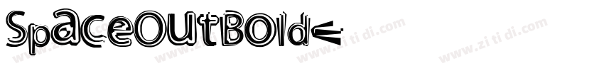 SpaceOutBold字体转换