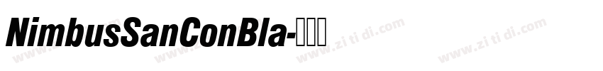 NimbusSanConBla字体转换 NimbusSanConBla字体转换