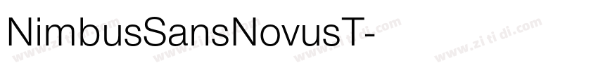 NimbusSansNovusT字体转换 NimbusSansNovusT字体转换