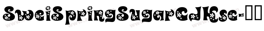 SweiSpringSugarCJKsc字体转换