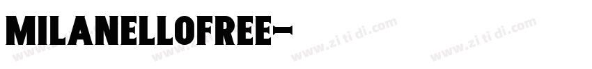 MilanelloFree字体转换