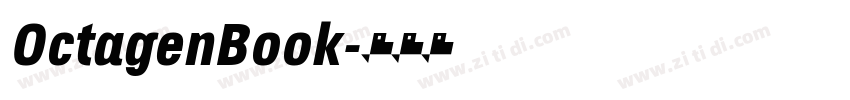 OctagenBook字体转换