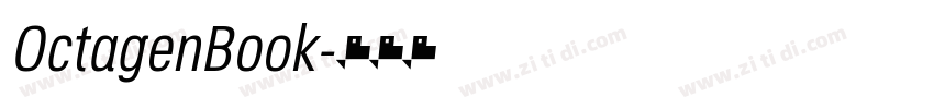 OctagenBook字体转换