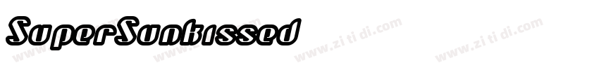 SuperSunkissed字体转换