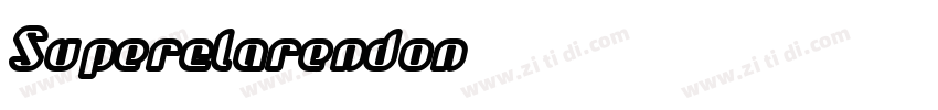 Superclarendon字体转换
