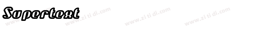 Supertext字体转换
