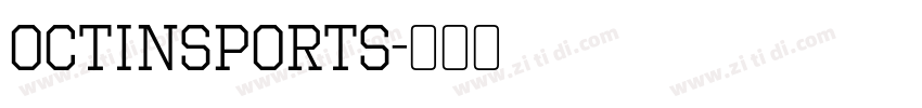 OctinSports字体转换