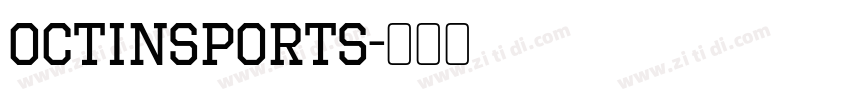 OctinSports字体转换