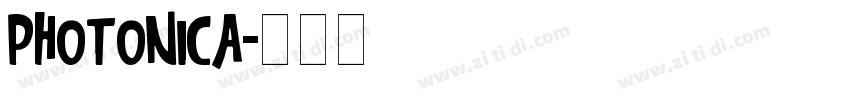 PHOTONICA字体转换