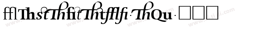 HanliOldstyle字体转换