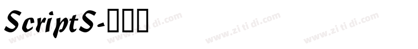 ScriptS字体转换