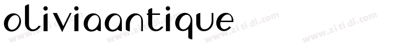 OliviaAntique字体转换