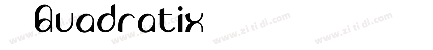 01Quadratix字体转换