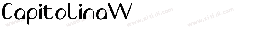 CapitolinaW01字体转换