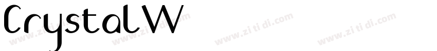 CrystalW01字体转换