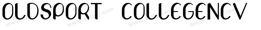 OLDSPORT01COLLEGENCV字体转换