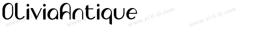 OliviaAntique字体转换