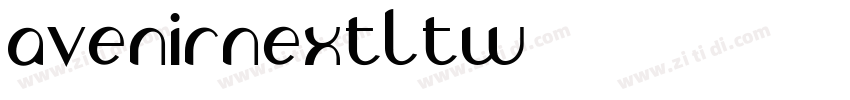 avenirnextltw01字体转换