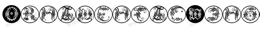 OrnamentalWings.ttf字体转换