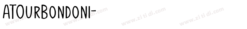 ATOurBondoni字体转换