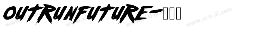 outrunfuture字体转换