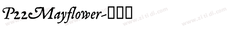 P22Mayflower字体转换