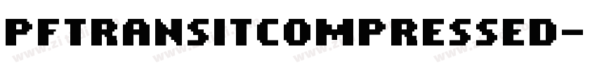 PFTransitCompressed字体转换