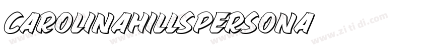 CarolinaHillsPersona字体转换