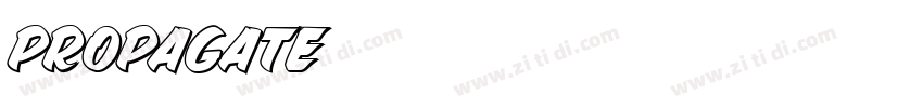 Propagate字体转换