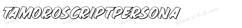 TamoroScriptPersona字体转换 TamoroScriptPersona字体转换