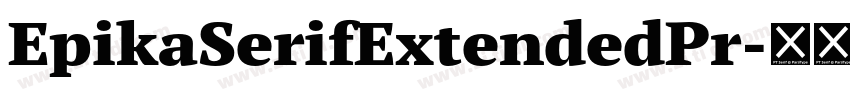 EpikaSerifExtendedPr字体转换