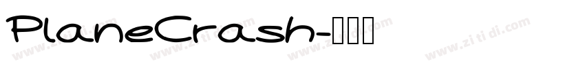 PlaneCrash字体转换