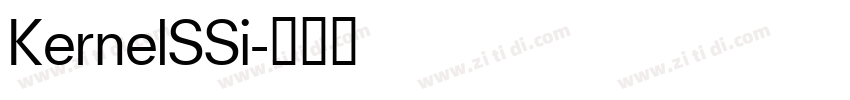KernelSSi字体转换