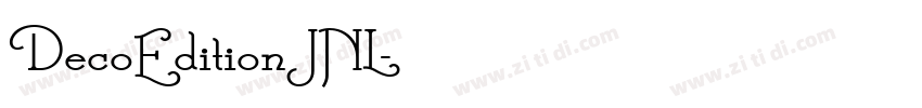 DecoEditionJNL字体转换