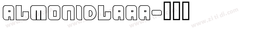 ALmonidlaaa字体转换