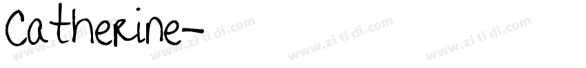 Catherine字体转换