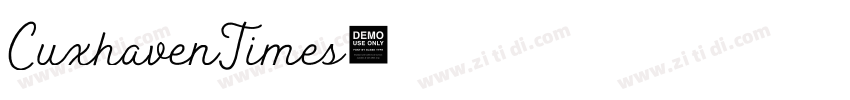 CuxhavenTimes字体转换