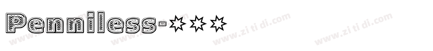 Penniless字体转换