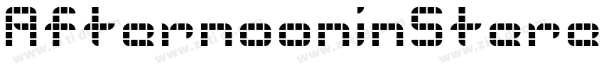 AfternooninStereoPer字体转换