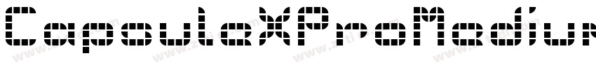 CapsuleXProMediumPer字体转换