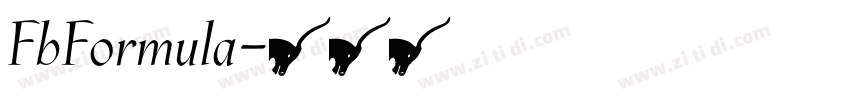 FbFormula字体转换