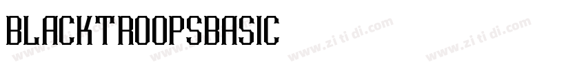 BlacktroopsBasic字体转换