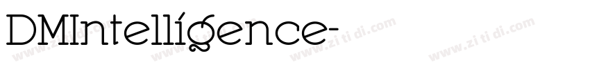 DMIntelligence字体转换