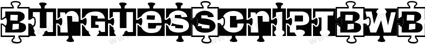 BurguesScriptBwBetoG字体转换