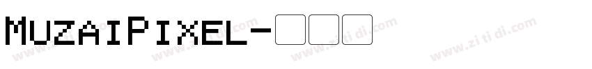 MuzaiPixel字体转换