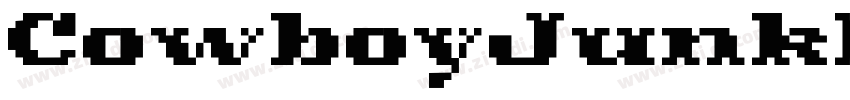 CowboyJunkDEMO字体转换