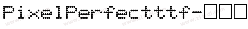 PixelPerfectttf字体转换