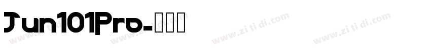 Jun101Pro字体转换